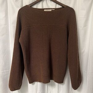 RARE Howland Steinbach Vintage Knit Sweater Women's size L VTG Bubble Sleeve